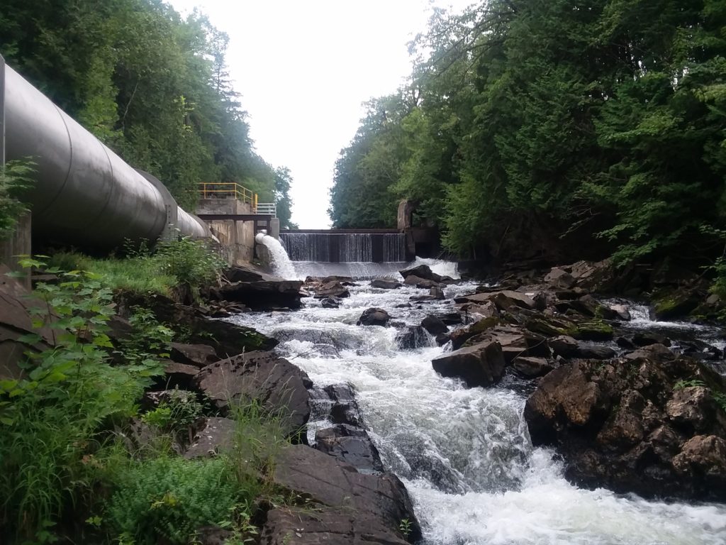 Barton Village Hydroelectric Project on the Clyde River